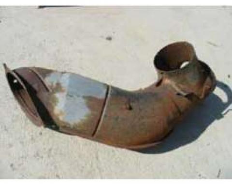 Chevy Air Duct, Right, Rear, Used, 1957