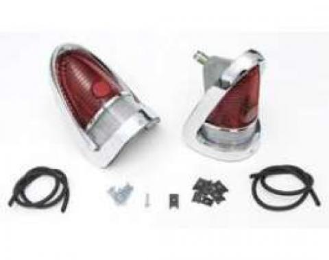 Chevy Taillight Assemblies, Complete, 1955