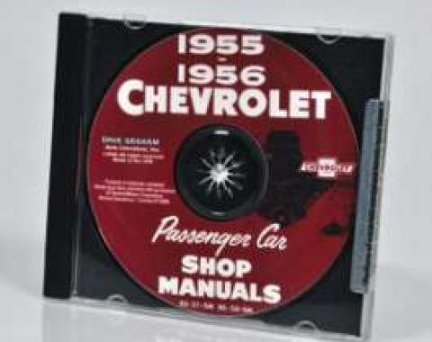 Chevy Shop Manual CD, 1955-1956