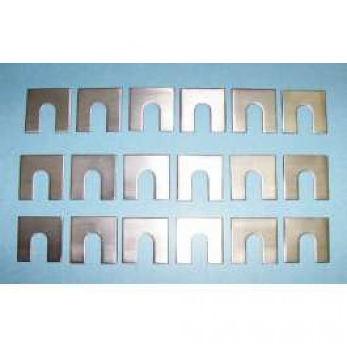 Chevy Shims, Universal, Stainless Steel, 1955-1957