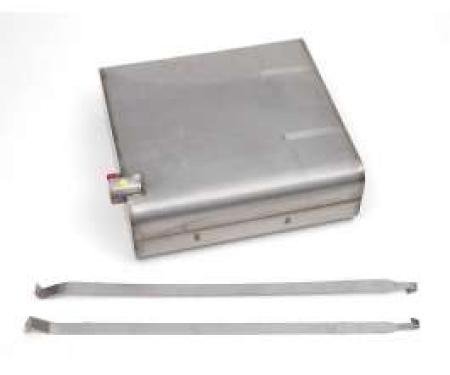 Chevy Gas Tank, Stainless Steel, Non-Wagon, 1957