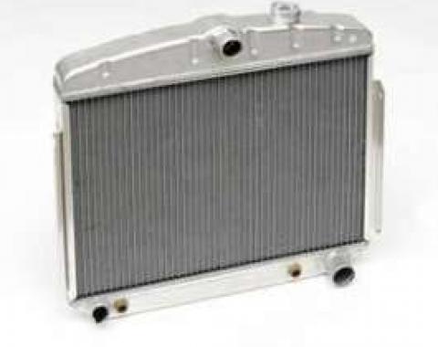 Chevy Aluminum Radiator, 6-Cylinder Position, 1955-1956