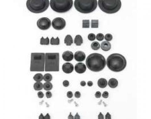 Chevy Body Grommet Set, 4-Door Sedan, 1955-1957