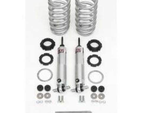 Chevy Front Coil-Over Shock Conversion Kit, Small Block, QA1, 1955-1957