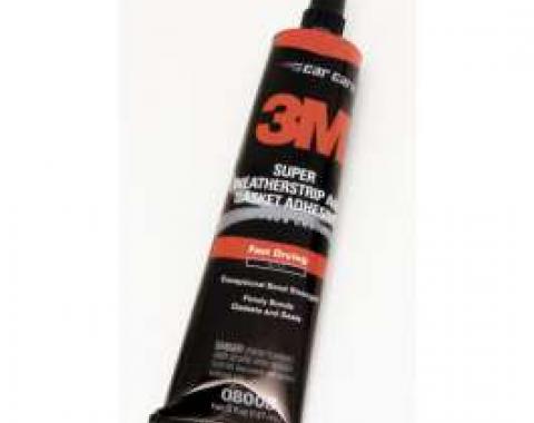 3M Weatherstrip Adhesive, Black