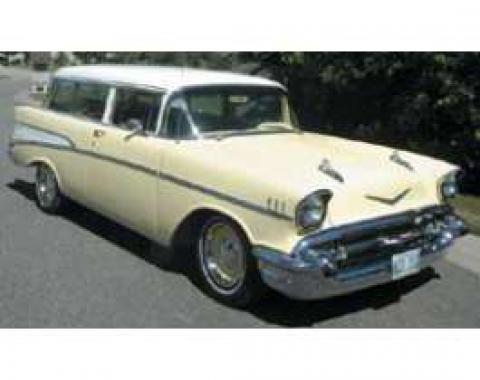 Chevy Windshield, Tinted, Shaded, Sedan Or Wagon, 1957