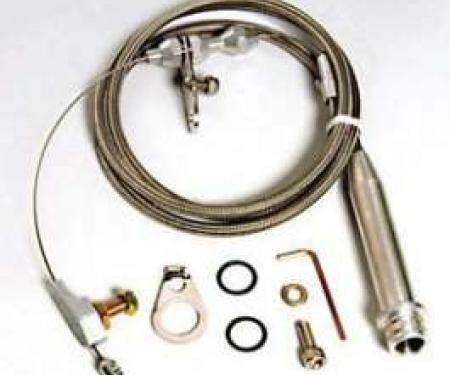 Chevy Lokar 700R4 Kickdown Cable Assembly, 1955-1957