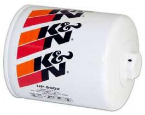 Chevrolet Oil Filter, Long, Screw-On, K&N, 1955-1957