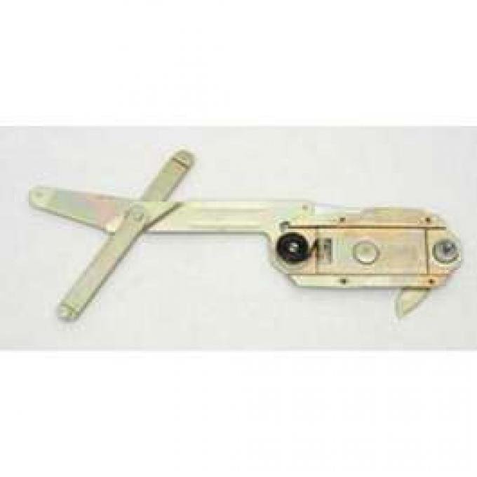 Chevy Door Window Regulator, 2-Door Hardtop Or Convertible, Left, 1955-1957