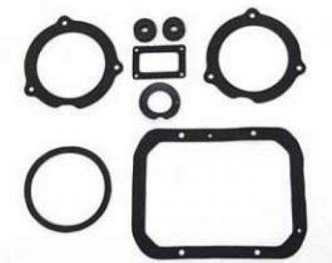 Chevy Heater Gaskets, Deluxe, 1957