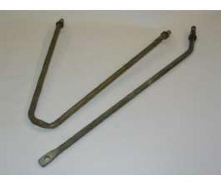 Chevy Dash Support Rods, Used, 1957