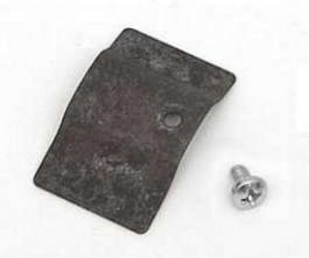 Chevy Beltline Molding End Clip, Stainless Steel, 2 & 4-Door Sedan, Right Front Door Rear Upper, Bel Air, 1955-1957