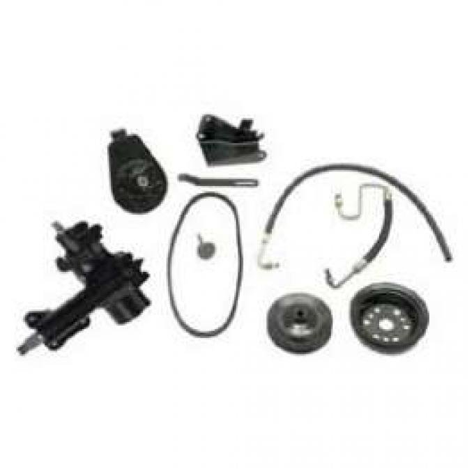 Chevy Complete Power Steering Kit, 670, Big Block, 1955-1957