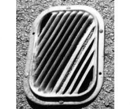Chevy Fresh Air Vent Grille, Used, Left, 1955-1956
