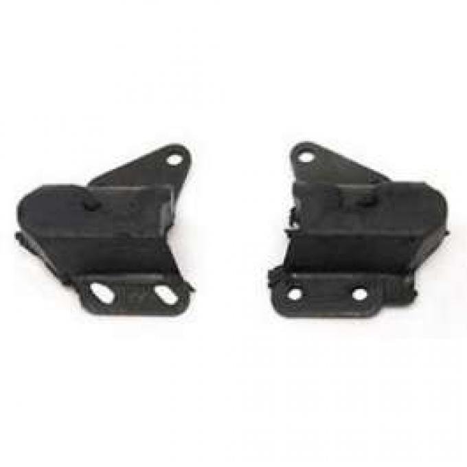 Chevy Powerglide Transmission Bellhousing Mounts, Rear, 1955-1957