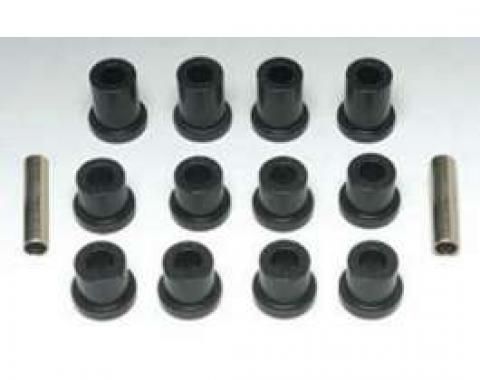 Chevy Leaf Spring Bushing Set, Urethane, 1956-1957