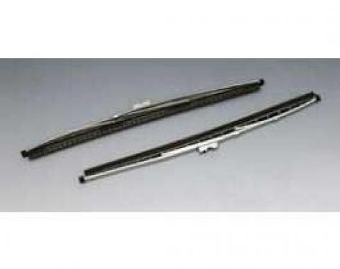 Chevy Windshield Wiper Blades, 1955-1956 Vacuum & Electric& 1957 Vacuum