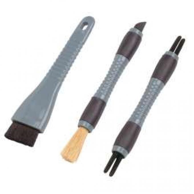 Deluxe Interior / Exterior Detail Brush Set