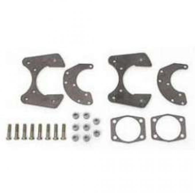 Chevy Rear Disc Brake Caliper Bracket Kit, For 8 Ford, 1955-1957