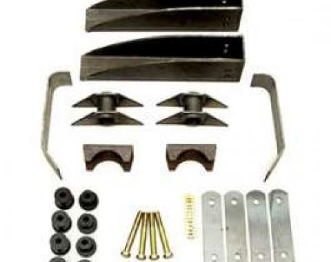 Chevy Rear Spring Pocket Kit, 1955-1957