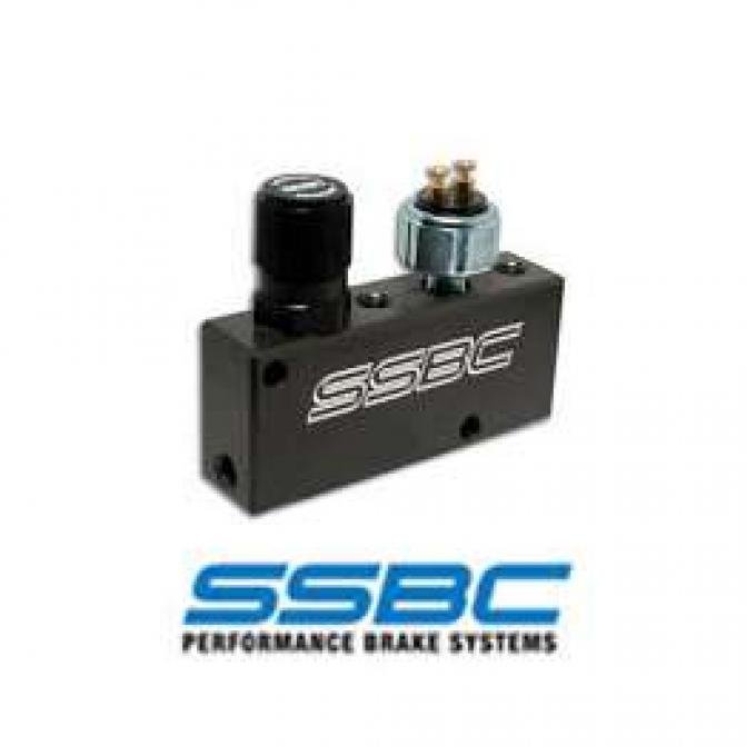 Proportioning Valve, SSBC, Adjustable, Brake Light Switch