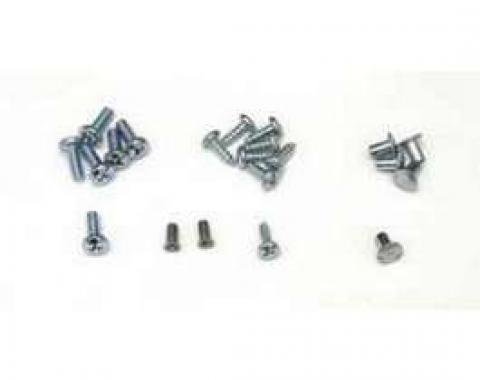 Chevy Kick Panel Vent & Windlace Retainer Screw Set, 1955-1956