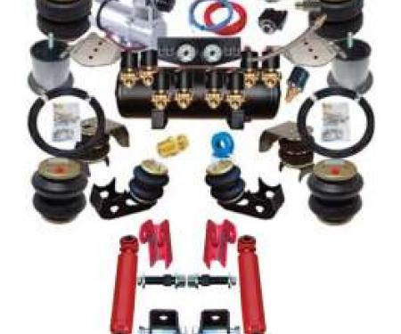 Chevy Air Ride Suspension Kit, Complete, 1955-1957