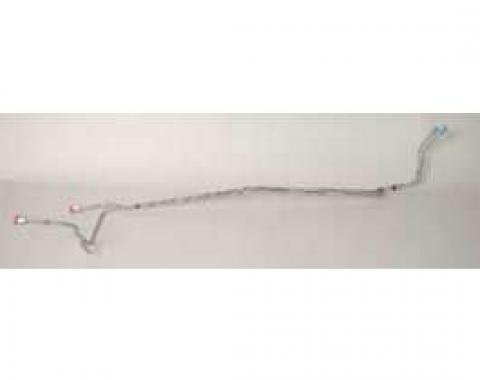 Chevy Transmission Cooling Lines, Stainless Steel, Turbo Hydra-Matic 400, Big Block, 1955-1957