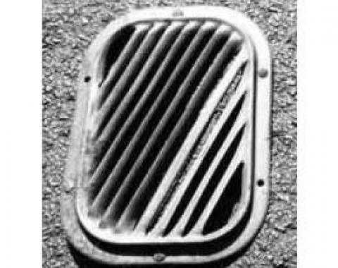 Chevy Fresh Air Vent Grille, Used, Left, 1955-1956