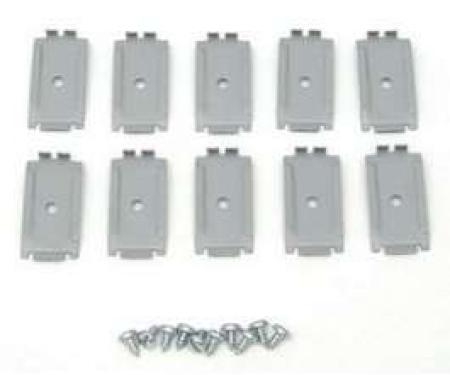 Chevy Rocker Molding Clip Set, 1956