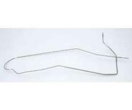 Chevy Fuel Line, Long, Gas Tank To Fuel Pump, Outside Frame, For Cars With Dual Exhaust, 5/16, V8, 1955-1957