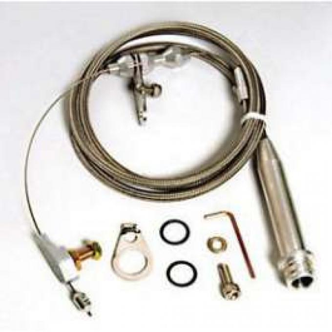 Chevy Lokar 700R4 Kickdown Cable Assembly, 1955-1957