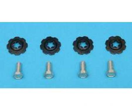Chevy Trunk Hinge To Trunk Lid Bolt & Washer Set, 1955-1957