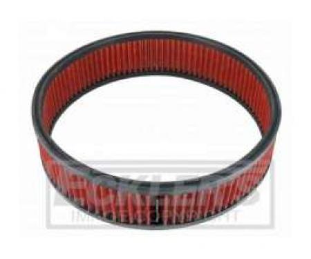 Chevy Spectre Performance Low Profile Air Box Replacement Filter, Red