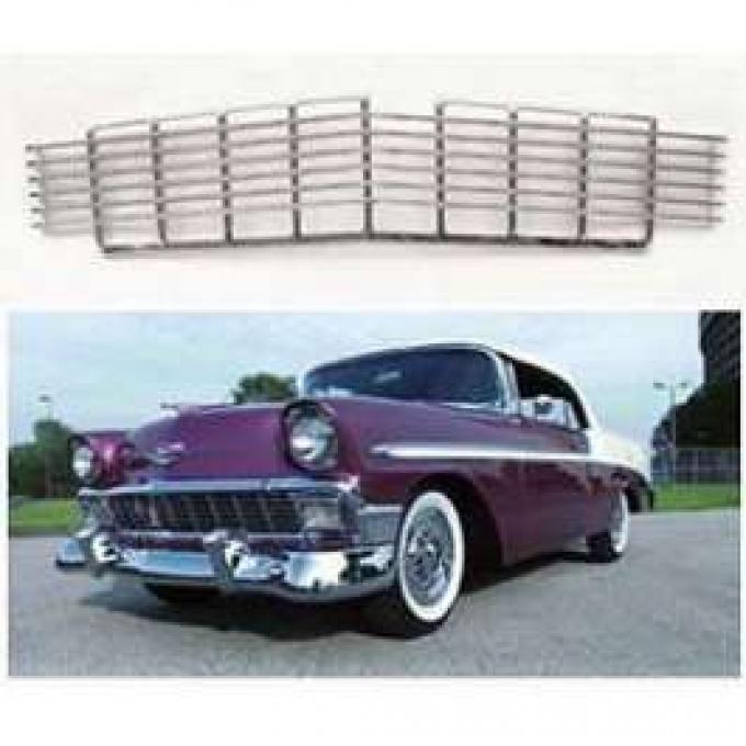 Chevy Grille, Chrome, 1956