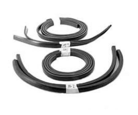 Chevy Headliner & Windlace Tack Strip Set, 4-Door Sedan, 1955