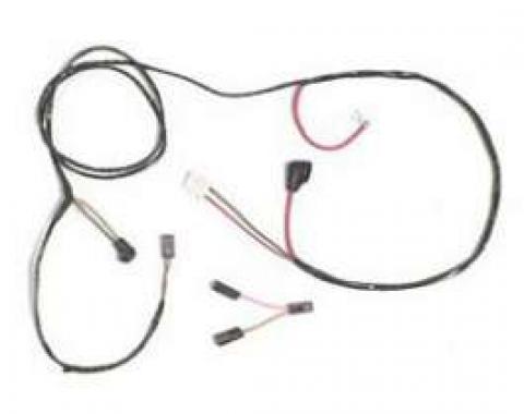 Chevy Headlight, Alternator Conversion Wiring Harness, With Internal Regulator, 1955-1956