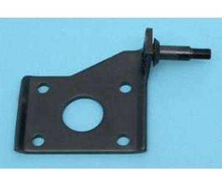 Chevy Shock Mounting Plate, Left, Lower, Rear, 1955-1957