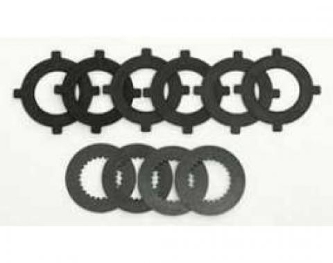 Chevy Positraction Rear End Clutch Pack Rebuild Kit, 1957