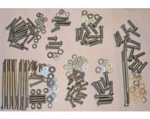 Chevy Engine Bolt Kit, Stainless Steel, LS1, LS2, LS3, LS6(99-Up), 1955-1957