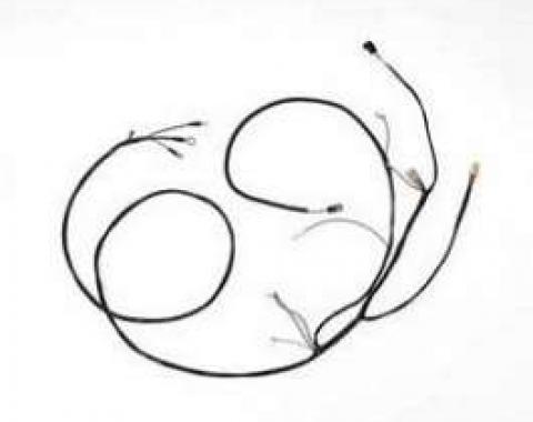 Chevy Starter & Ignition Wiring Harness, For Cars With Dual-Four Carburetor & Automatic Transmission, 283ci, 1957