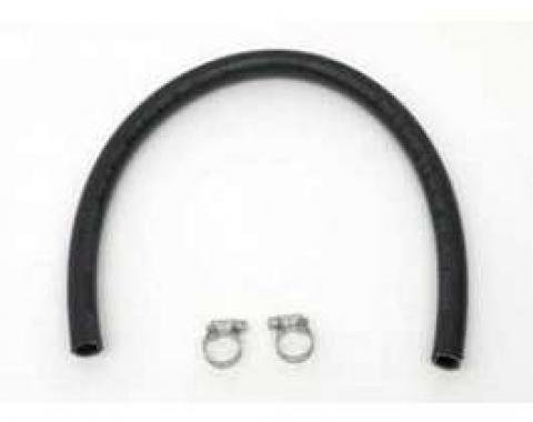 Chevy Remote Power Steering Reservoir Hose, With Clamps, 1955-1957