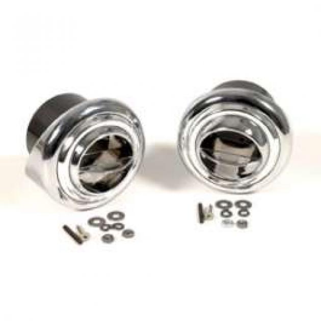 Chevy Air Conditioning Vents, Dash, 19551957 Classic Chevy