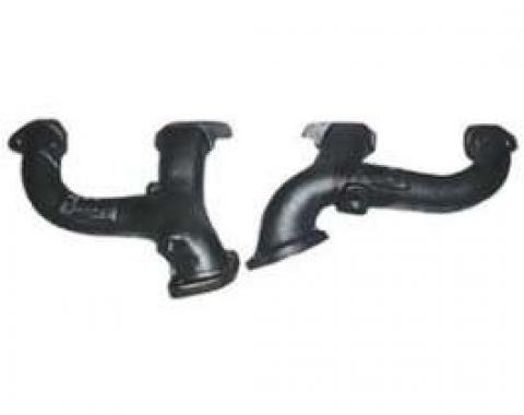 Chevy Fenton Headers, Cast Iron, 6-Cylinder, 1955-1957