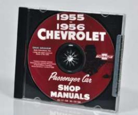 Chevy Shop Manual CD, 1955-1956