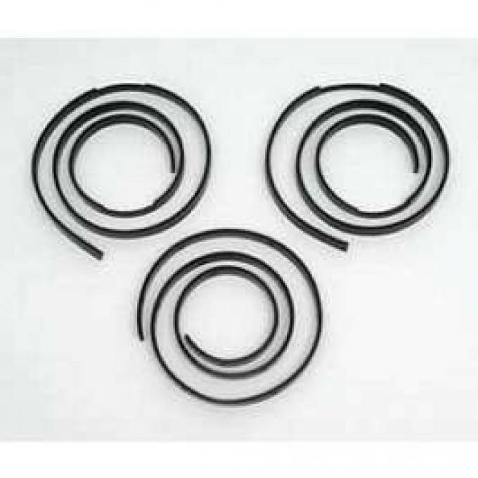 Chevy Convertible Top Header Tack Strip Set, 1955-1957