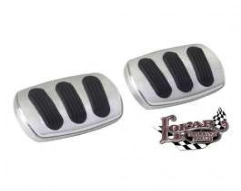 CHQ Manual Brake Pedal Pad For GM Cars – Black, With Disc Brake Emblem – Replaces GM 3935721, W-120