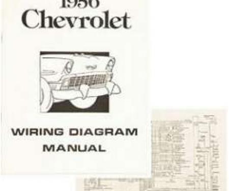 Chevy Wiring Harness Diagram Manual, 1956