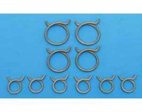 Chevy Radiator & Heater Hose Clamp Set, 1957