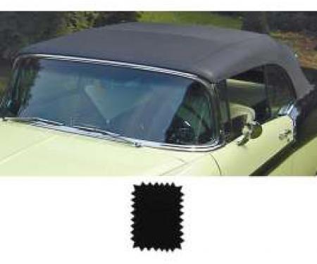 Chevy Black Convertible Top, 1955-1957